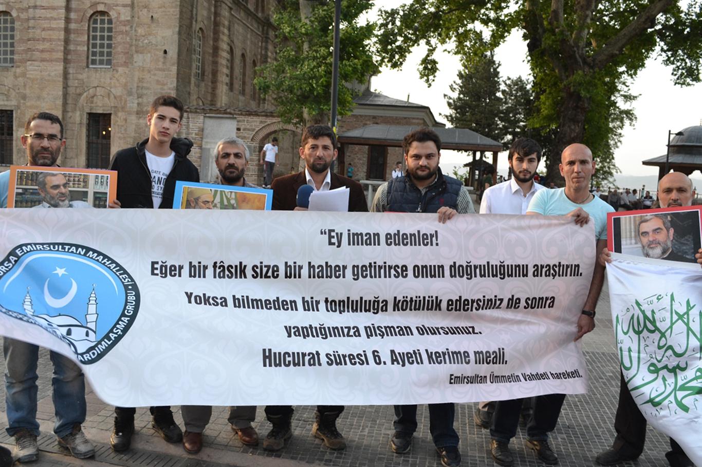 Nureddin Yıldız'ın programının iptaline tepki Nureddin Yıldız'ın programının iptaline tepki